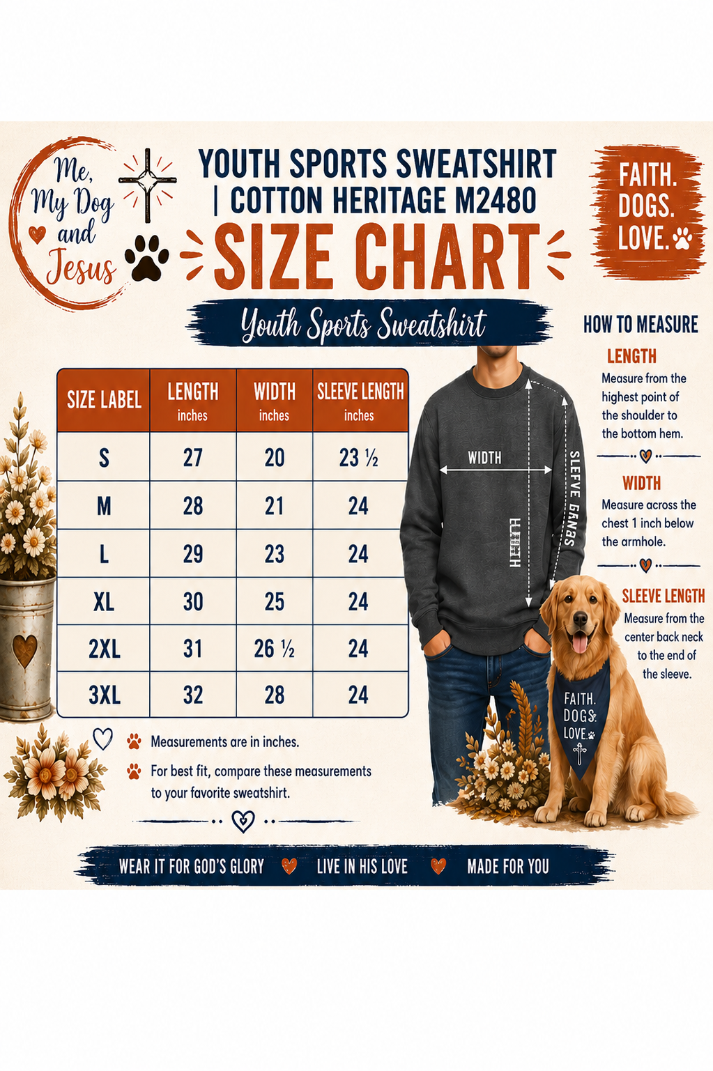 Follow Word Winter Sweatshirt