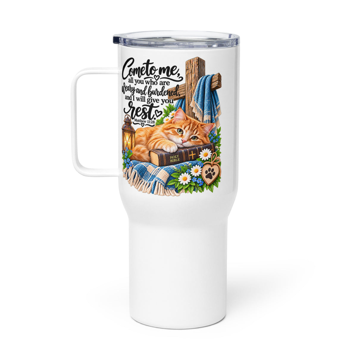 Come to Me  Cat Travel Mug
