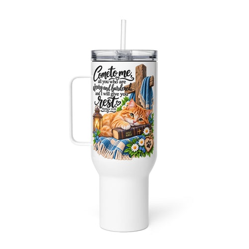 Come to Me  Cat Travel Mug