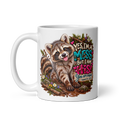 Yes, I'm a Mess Raccoon Glossy Mug