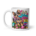 God’s Beloved Stubborn Child Heeler Glossy Mug