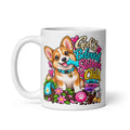 God's Beloved Stubborn Child Corgi Glossy Mug