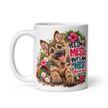Yes, I'm a Mess German Shepherd Glossy Mug