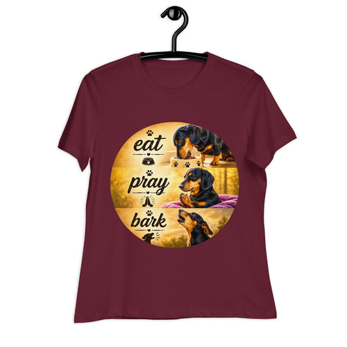Eat Pray Bark Relaxed T-Shirt