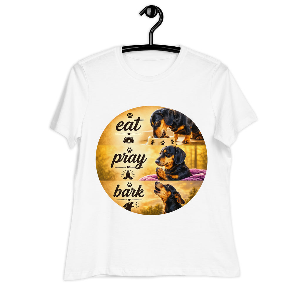 Eat Pray Bark Relaxed T-Shirt